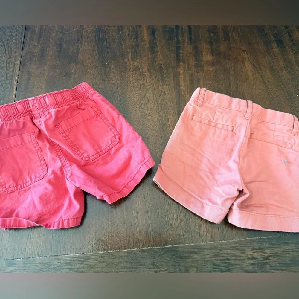 Two Toddler Boys Salmon shorts - Picture 2 of 5